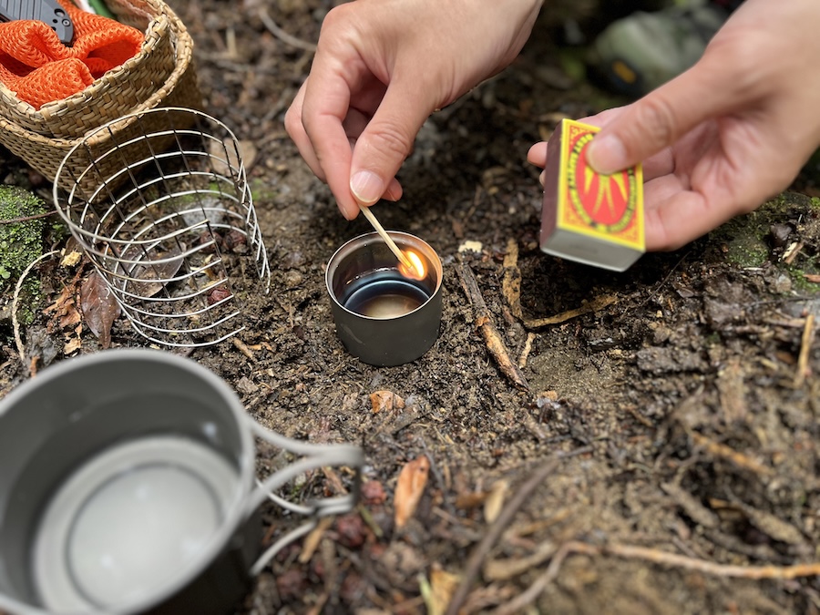 新品　２つセット　Toaks チタン製　アルコール　ストーブ　トークス TOAKS Titanium Alcohal Stove / トークス チタニウムアルコール
